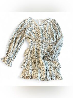 she and sky sequin dress Bubble Sleeve Sequin Dress | She and Sky brand